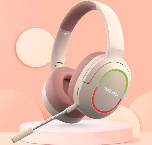 Bluetooth Foldable Headphones – Noise-Reducing Headset with Stylish Design