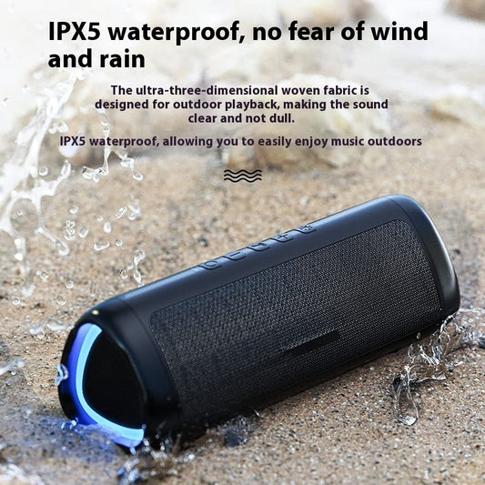 Fashion Portable TWS Waterproof Bluetooth Speaker – Wireless Outdoor Speaker