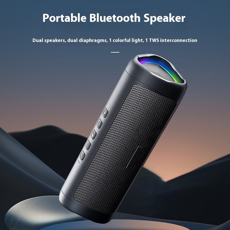 Fashion Portable TWS Waterproof Bluetooth Speaker – Wireless Outdoor Speaker