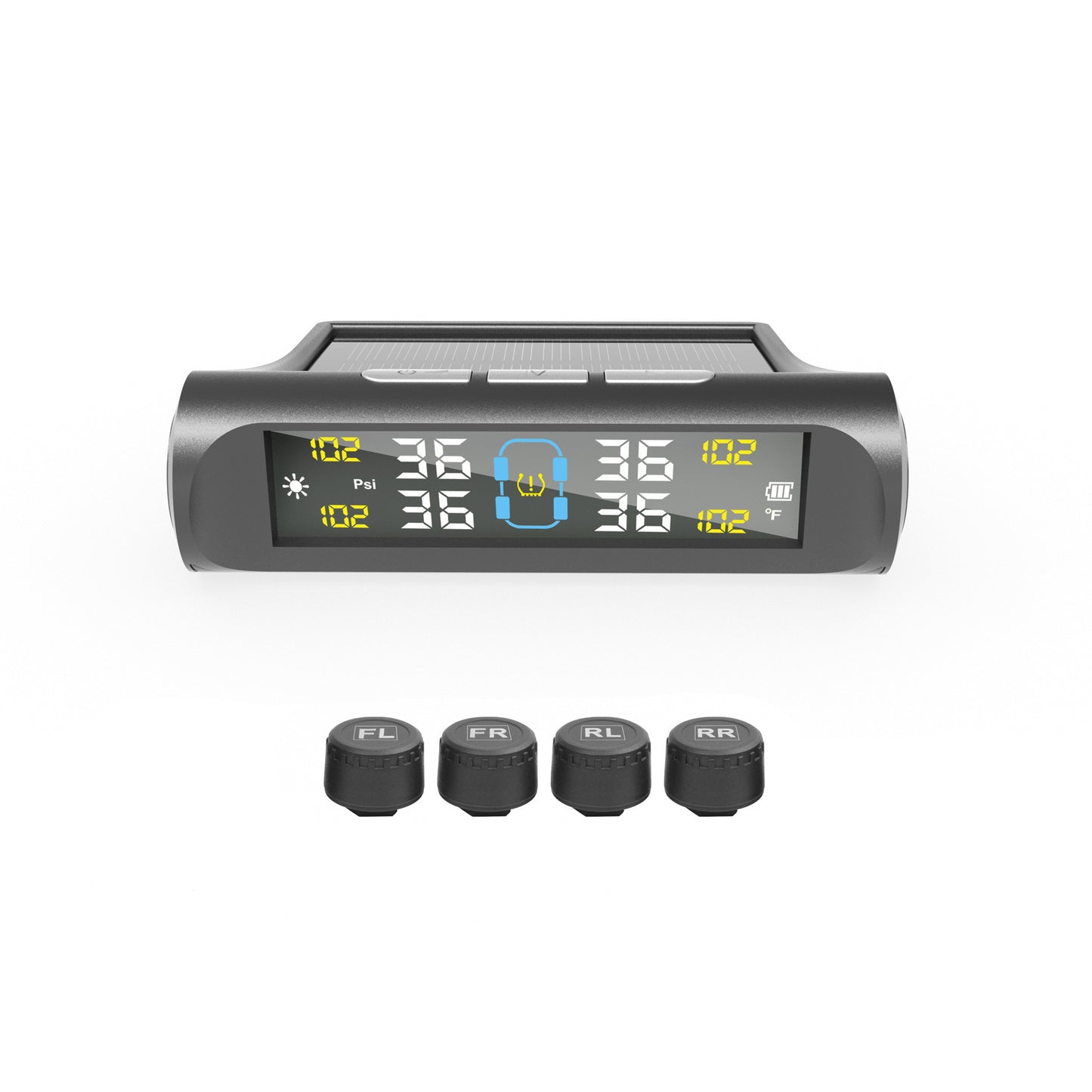 Wireless Tire Pressure Monitoring System (TPMS) for Cars