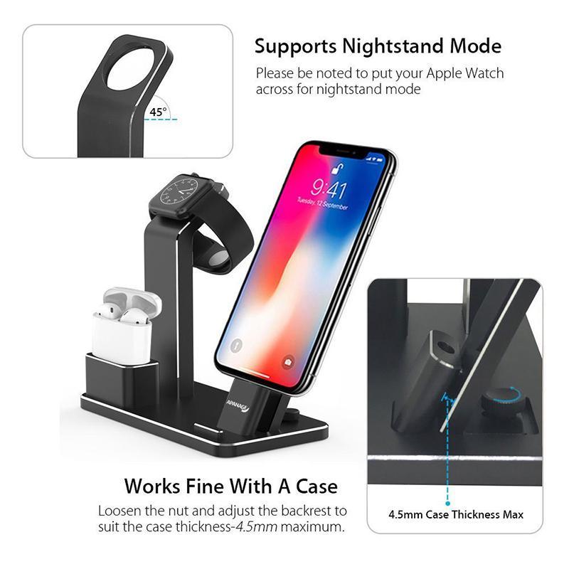 4-in-1 AirPods Charging Dock and Holder