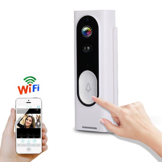 Smart WiFi Video Doorbell – 1080P Wireless Security Camera with Voice Intercom